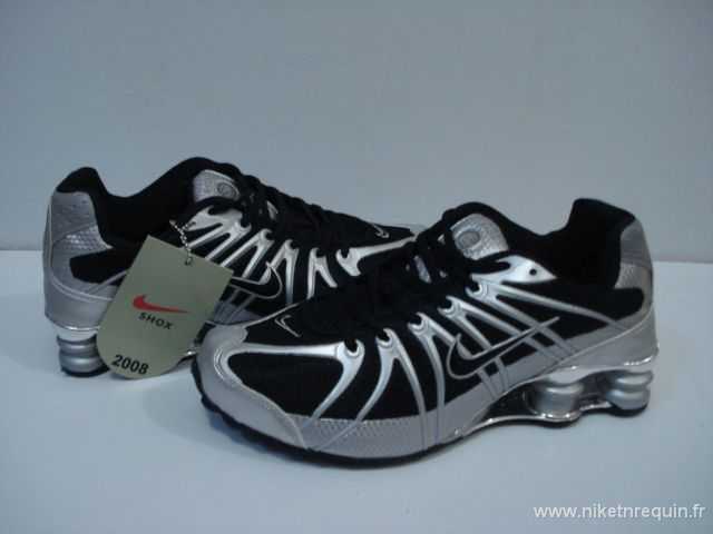 Nouveau Style Nike Shox Oz Mens Noir Argent